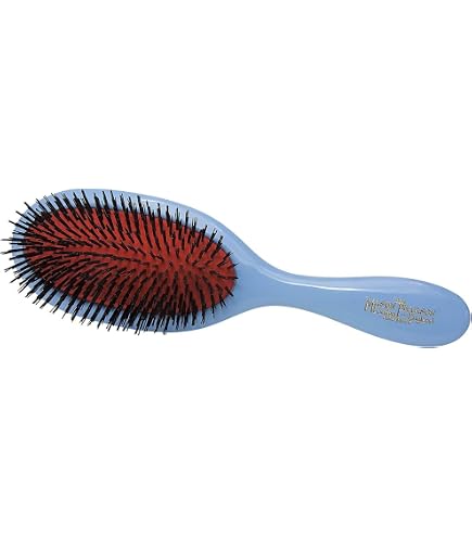 Amazon.com: Mason Pearson Small Extra Pure Bristle Blue : Beauty